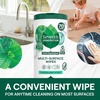 image:imageSeventh Generation MultiSurface Wipes Garden Mint scent 35 Wipes70 Count Pack of 6